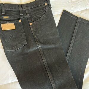 Vintage Wrangler Black Men's Jeans